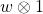 w\ox 1