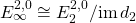E_\infty^{2,0}\cong E_2^{2,0}/\im d_2