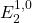 E_2^{1,0}