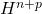 H^{n+p}
